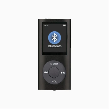 MP3 grotuvas Bluetooth MP3 grotuvas su kortele, juodas