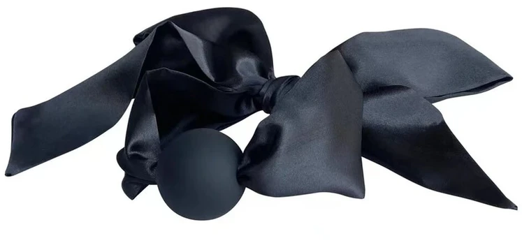 Burnos kaištis Elegance Gag, juodas