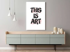 Artgeist Paveikslas - This Is Art (1 Part) Vertical kaina
