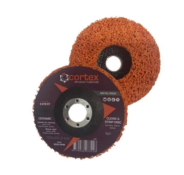 Korėtas valymo diskas CORTEX Expert, 125 x 22 mm, keramika