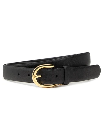 Moteriškas Diržas Lauren Ralph Lauren Charm Classc 412802952004 Juoda
