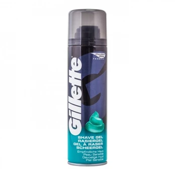 GILLETTE SENSITIVE skutimosi želė, 200 ml