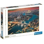 Puzzles 2000 elements High Quality London Aerial View kaina