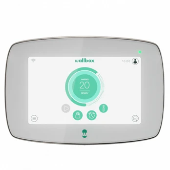 Elektromobilio įkrovimo stotelė Wallbox Commander 2, Type 2, 22kW, 7m, White