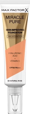 Tonuojantis kremas Max Factor Skin-Improving Miracle Pure 50 Natural Rose, 30 ml kaina