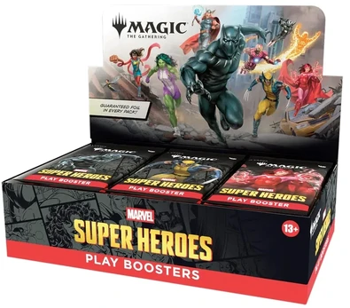 Magic The Gathering MTG - Marvel Super Heroes - Play Booster Box (30x packs)