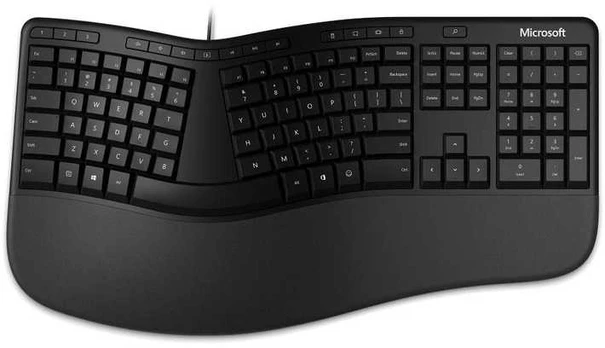 Incase ERGONOMIC Klaviatūra BE LAYOUT/AZERTY EN/FR/NL/DE Juodas EMEA