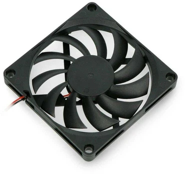 Odroid Ventiliatorius 12V 80x80x10.8mm - 2 laidai