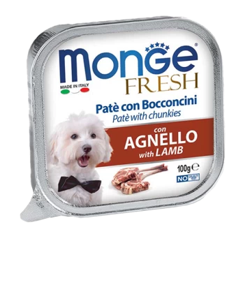 Monge Fresh konservai šunims su ėriena, 100 g
