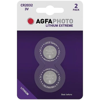 Elementai AgfaPhoto CR2032 Lithium Extreme, 2 vnt.