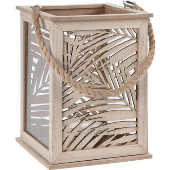 LEAF DESIGN žibintas - žibintas žvakei, 18x26 cm