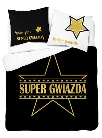 Patalynės komplektas Super Star, 200x220 cm, 3 dalių