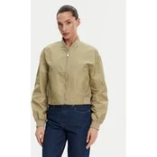 Calvin Klein Jeans Bomber striukė Hero LV047B528G Smėlio Relaxed Fit