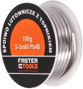 Faster Tools Lodalva S-Sn60Pb40 d.2.0mm 100g