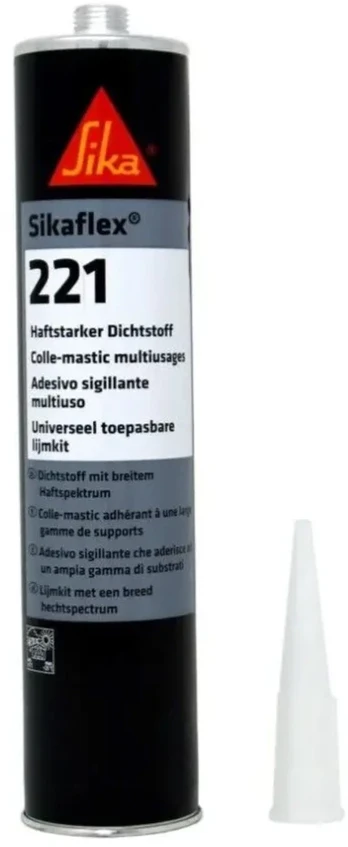 Sikaflex® 221 300 ml – pilkii klijai - sandariklis