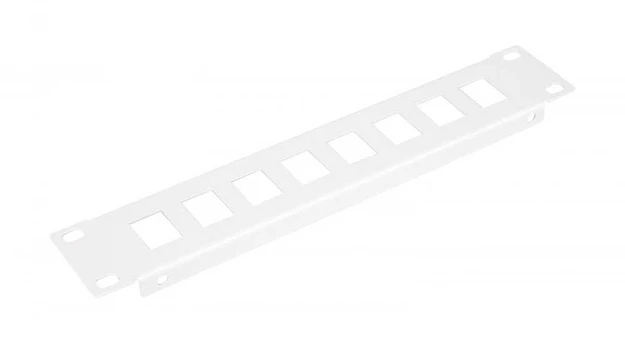 Equip Patchpanel 10" mit Keystone Montage 1U. grau