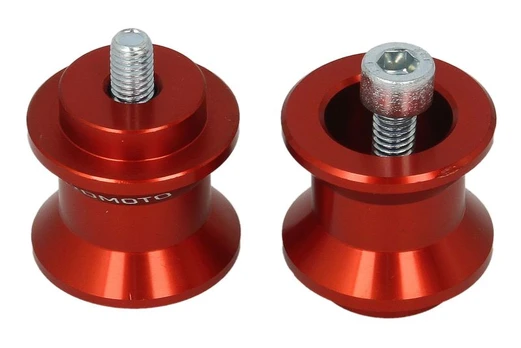 Slydimo apsauga - slaideriai Standard RD Moto (M6, spalva raudona)