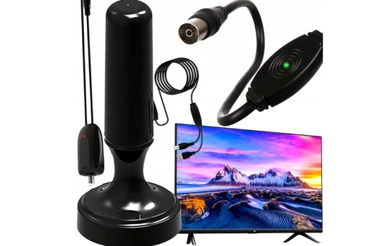 TV kambarinė Antena, black