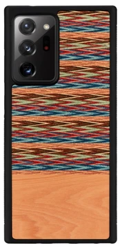 MAN&WOOD case for Galaxy Note 20 Ultra browny check black