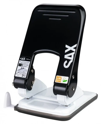 Perforatorius SAX 558 EasyPro L, perforuoja iki 50 lapų, juodas (ISAXE558-05)