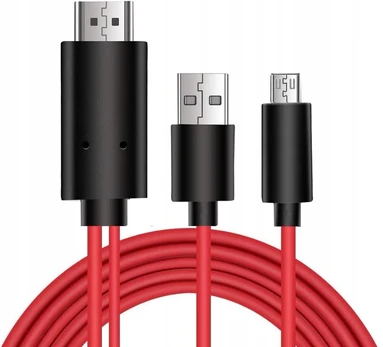 Adapteris kabelis Mhl Hdmi Micro Usb Fullhd 1080p 1,8m