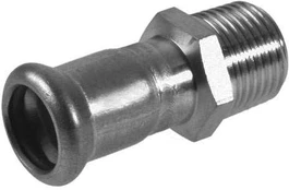 Press male connector,KAN-therm Inox 76x2 ½