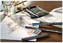FABER-CASTELL Aqua.bleistift Graphite Aquarelle 5er Et kaina