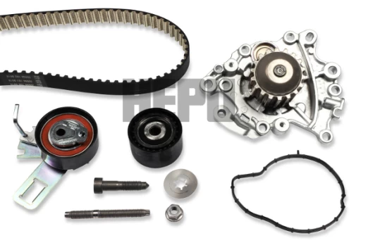 HEPU PK19010 Timing belt kit (belt+ pulley+ water pump)