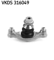 Šarnyras / girgždukas SKF VKDS 316049 kaina