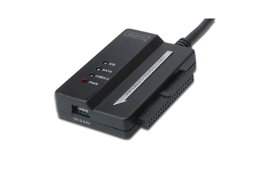 Assmann Electronic DIGITUS USB3.0 adapterio laidas prie SATA ir IDE, įskaitant maitinimo šaltinį 2,5" + 3,5" HDD + SSD