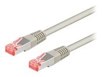 Goobay Eigenbrand Patchcord, CAT6, SSTP, PIMF, 5m, pilkas (50889)