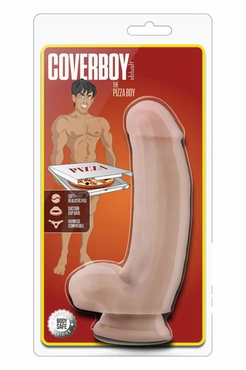 COVERBOY THE PIZZA BOY 17.7cm PVC Model with Suction Cup & Harness Base