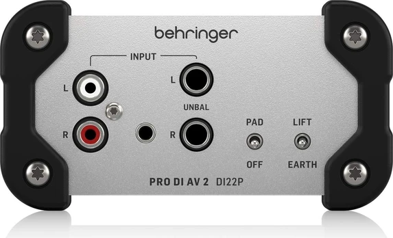 Behringer DI22P DI-box pasywny stereo