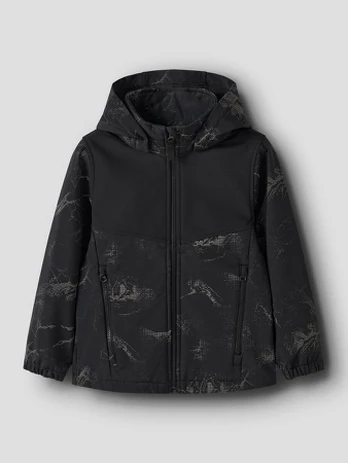 NAME IT Softshell striukė (Juoda) - 146