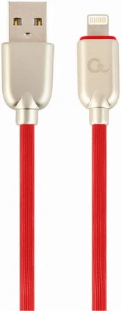 Laidas Gembird USB To Lightning Premium USB 2.0, Apple Lightning, 2 m, raudona