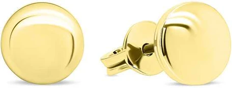 Brilio Silver Minimalist auksinis-plated earrings EA103Y
