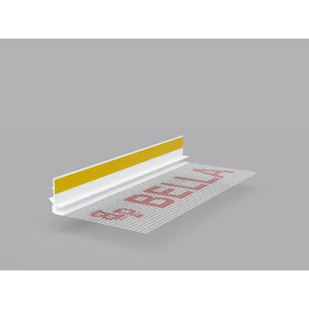 BELLA PLAST deformacinis PVC profilis su tinkleliu BP13 MINI U 6/3