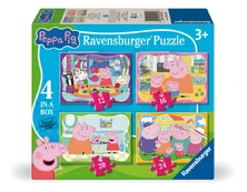 RAVENSBURGER dėlionė Peppa Pig 12/16/20/24d., 4104 kaina