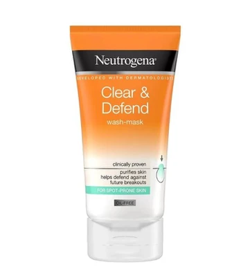 Valomasis veido prausiklis - kaukė Neutrogena Visibly Clear 150 ml