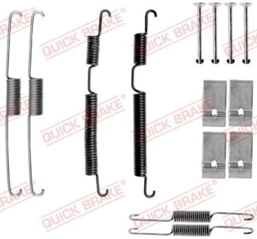 QUICK BRAKE QB105-0035 Brake shoe fitting kit