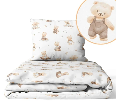 Bedding set - 5 parts - 120/90/360 - BABY BEARS