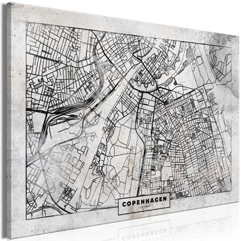 Artgeist Paveikslas - Copenhagen Plan (1 Part) Wide