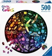 Puzzle 500 elementów Paleta kolorów Insekty kaina