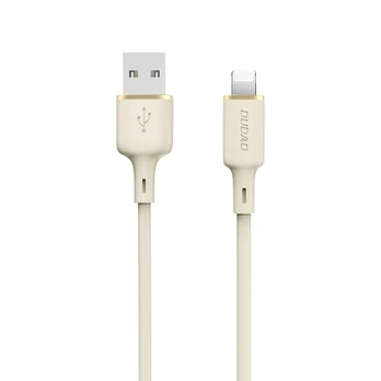 Dudao L7SL USB-A - Lightning 5A cable 1m - beige