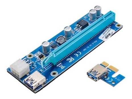 Akyga Riser PCI-E 1x - 16x USB 3.0 (AK-CA-64)