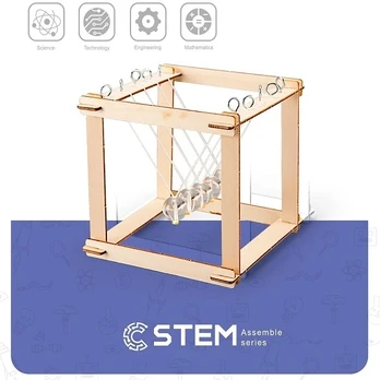 Extra Digital Medinis konstruktorius "Niutono švytuoklė", mokomasis modelis
