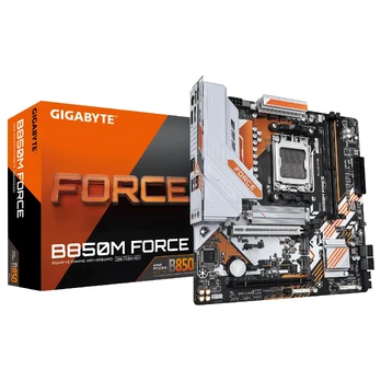 Pagrindinė plokštė, GIGABYTE, AMD B850, SAM5, Micro-ATX, DDR5 atmintis, 2 atminties lizdai, B850MFORCE