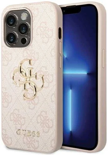 Guess 4G Big Metal Logo Back Case for Apple iPhone 15 Pro Max