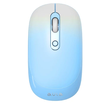 Aula AM207 2.4G wireless mouse with 4 keys (800-1900dpi) Blue