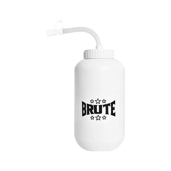 Butelis su šiaudeliu Brute, baltas, 1L